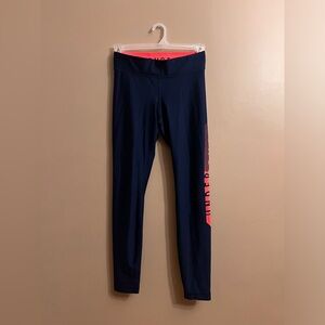 Under Armour Blue Leggings- Size M